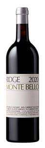Ridge Vineyards Monte Bello Cabernet Sauvignon Santa Cruz Mountains