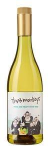 Thr3 Monkeys Fresh & Fruity White Wine