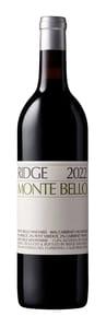 Ridge Vineyards Monte Bello Cabernet Sauvignon Santa Cruz Mountains