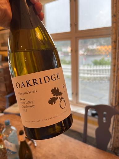Oakridge Vinyard Series Henk Chardonnay