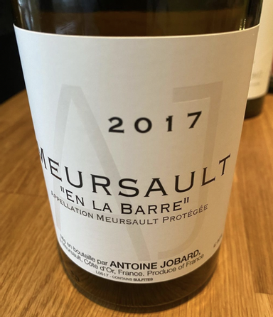 Antoine Jobard Meursault En la Barre