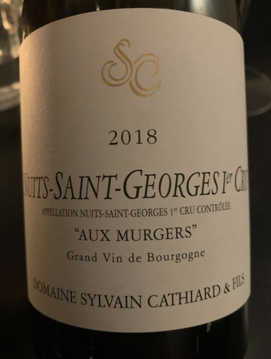 Domaine Sylvain Cathiard Nuits-Saint-Georges Premier Cru Aux Murgers