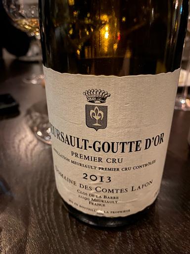 Domaine des Comtes Lafon Meursault Premier Cru Les Gouttes d'Or