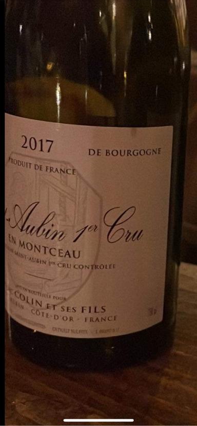 Marc Colin et Fils Saint-Aubin Premier Cru En Montceau