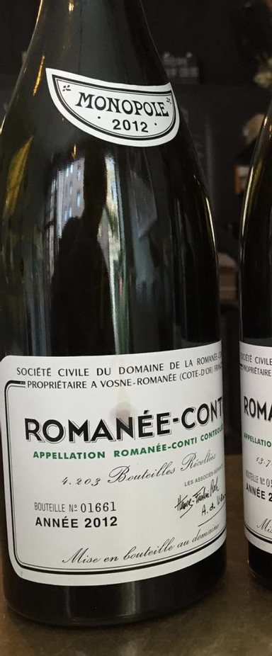 Domaine de la Romanee-Conti Romanee-Conti Grand Cru