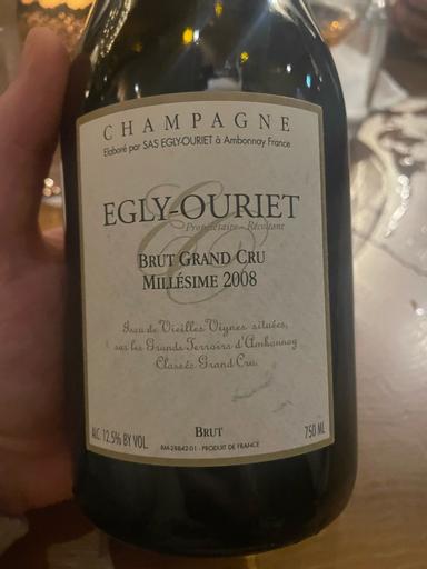 Egly-Ouriet Brut Millesime Grand Cru