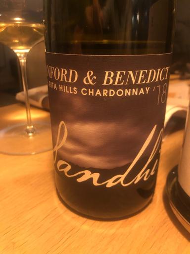 Sandhi Sanford & Benedict Chardonnay Sta. Rita Hills