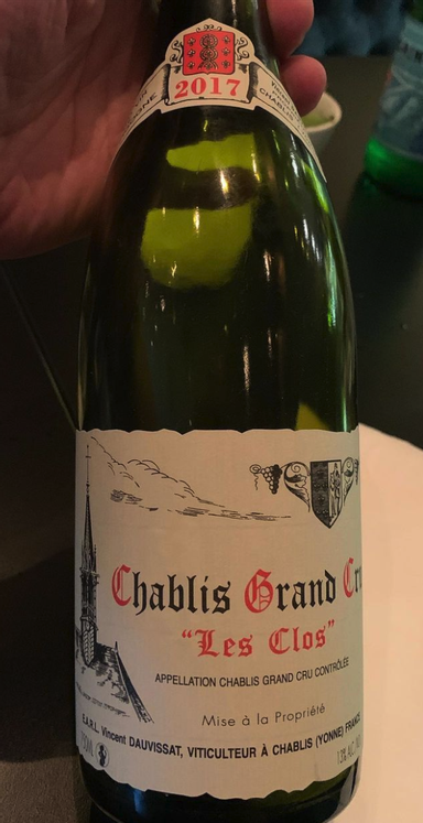 Vincent Dauvissat Chablis Grand Cru Les Clos