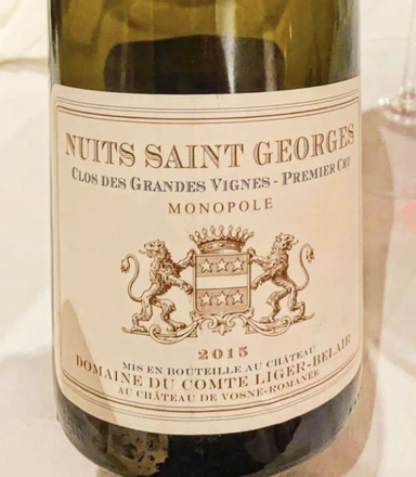 Domaine du Comte Liger Belair Nuits-Saint-Georges Premier Cru Clos des Grandes Vignes Rouge