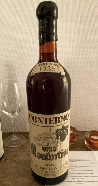 Giacomo Conterno Barolo Monfortino Riserva