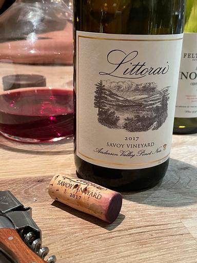 Littorai Savoy Vineyard Pinot Noir Sonoma Valley