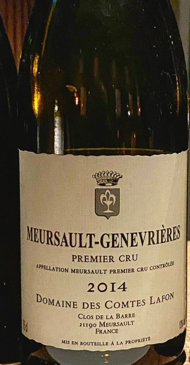 Domaine des Comtes Lafon Meursault Premier Cru Genevrieres