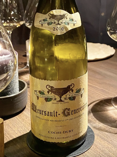 Coche-Dury Meursault Premier Cru Genevrieres