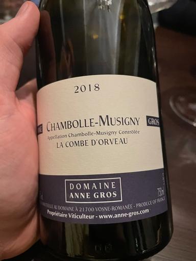 Domaine Anne Gros Chambolle-Musigny La Combe d'Orveau