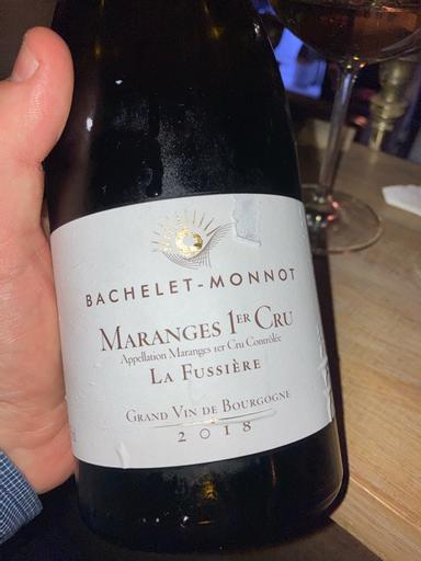 Bachelet-Monnot Maranges Premier Cru La Fussiere Blanc