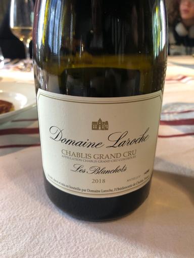 Domaine Laroche Chablis Grand Cru Blanchot