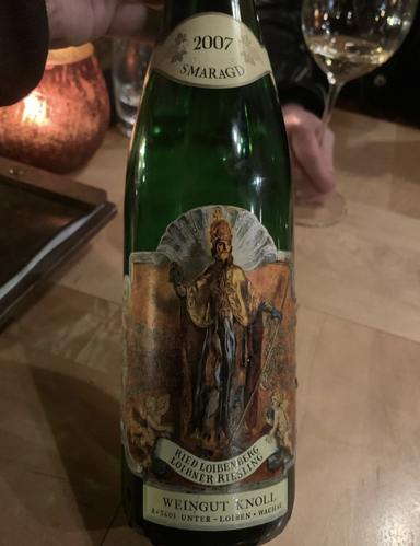 Weingut Knoll Loibner Ried Loibenberg Riesling Smaragd Wachau