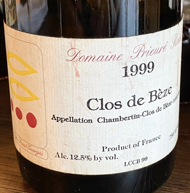 Prieure Roch Chambertin-Clos de Beze Grand Cru