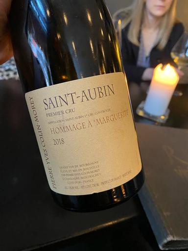 Pierre-Yves Colin-Morey Saint-Aubin Premier Cru Hommage a Marguerite