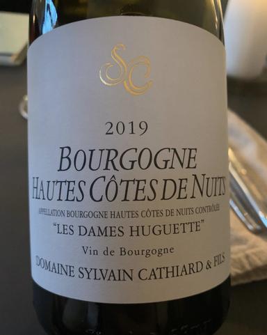 Domaine Sylvain Cathiard Bourgogne Hautes Cotes de Nuits Les Dames Huguette