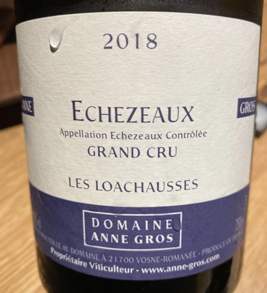 Domaine Anne Gros Echezeaux Grand Cru Les Loachausses