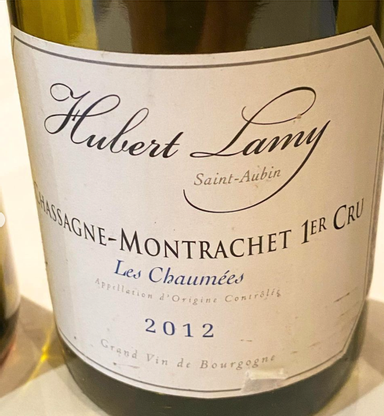 Hubert Lamy Chassagne-Montrachet Premier Cru Les Chaumees