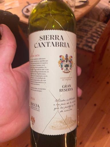 Sierra Cantabria Gran Reserva Rioja