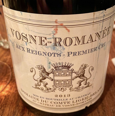 Domaine du Comte Liger Belair Vosne-Romanee Premier Cru Aux Reignots