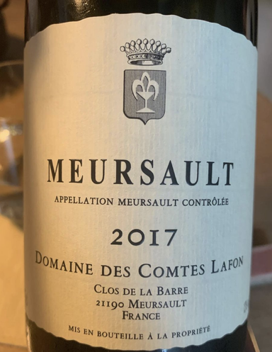 Domaine des Comtes Lafon Meursault Clos de la Barre