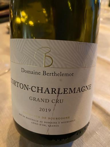 Domaine Berthelemot Corton-Charlemagne Grand Cru