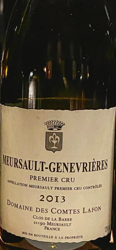 Domaine des Comtes Lafon Meursault Premier Cru Genevrieres