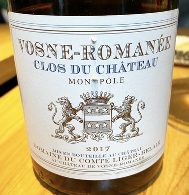 Domaine du Comte Liger Belair Vosne-Romanee Clos du Chateau