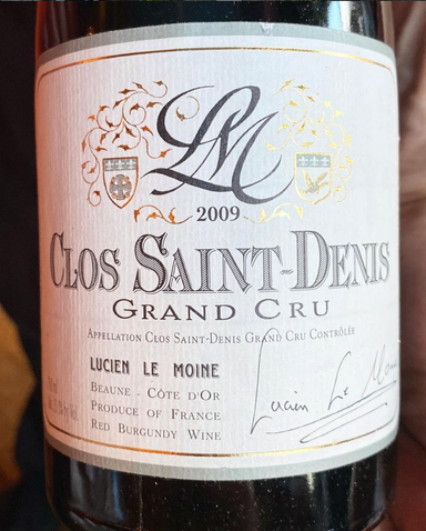Lucien Le Moine Clos Saint-Denis Grand Cru