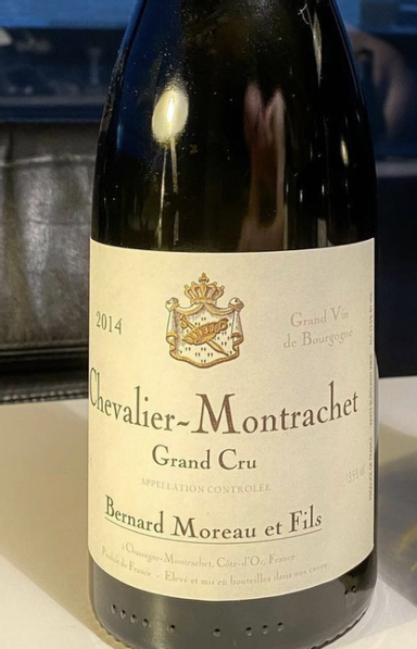 Alex Moreau (Bernard Moreau) Chevalier-Montrachet Grand Cru