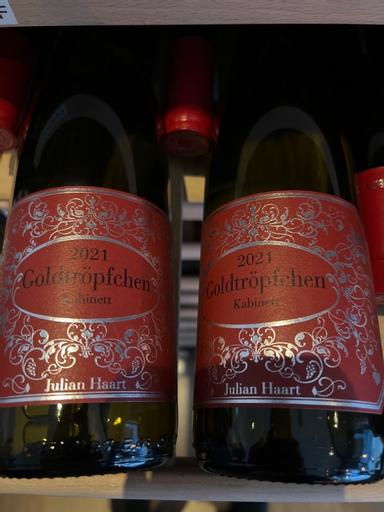 Julian Haart Piesporter Goldtropfchen Riesling Kabinett Mosel