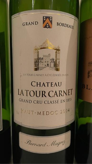 Chateau La Tour Carnet 4eme Cru Classe Haut-Medoc