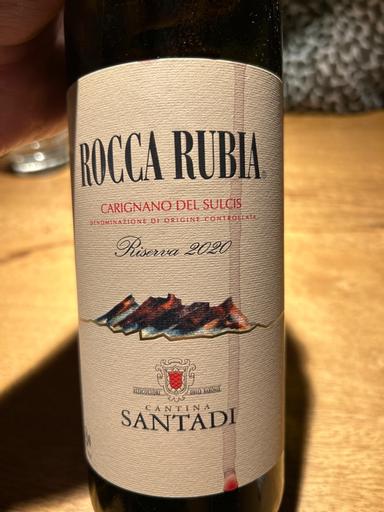 Cantina Santadi Rocca Rubia Riserva Carignano del Sulcis