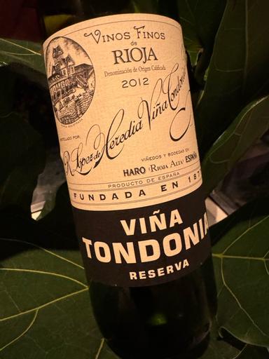 R. Lopez de Heredia Tondonia Tinto Reserva Rioja