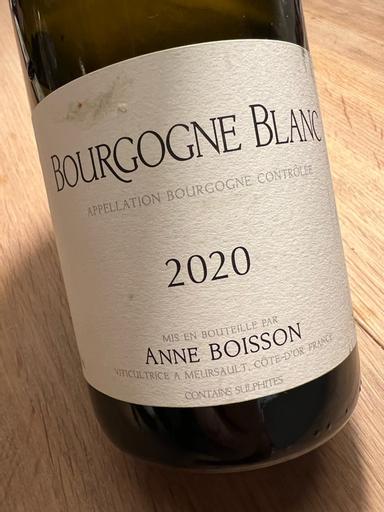 Anne Boisson Bourgogne Blanc