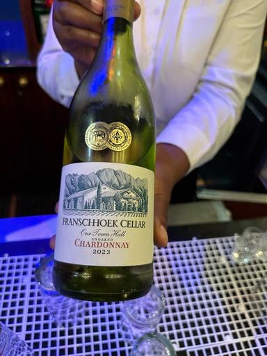 Franschhoek Cellar Our Town Hall Unoaked Chardonnay Western Cape