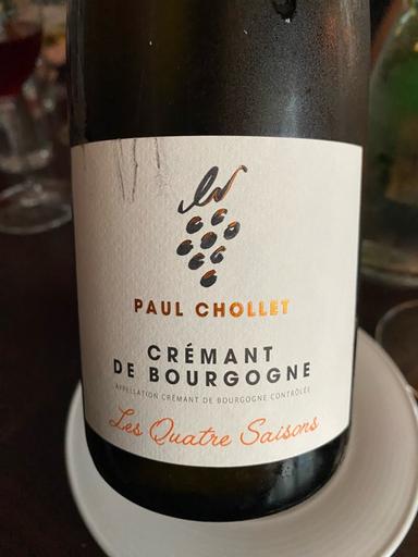 Paul Chollet Les Quatre Saisons Crémant de Bourgogne
