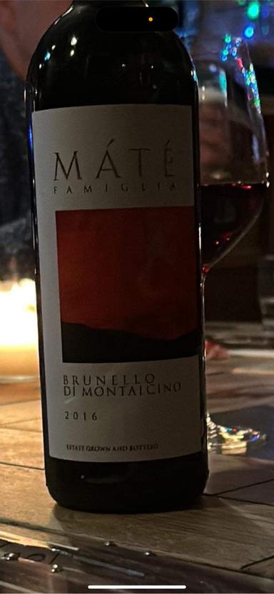 Mate Brunello di Montalcino Riserva