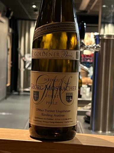 Georg Mosbacher Forster Ungeheuer Riesling Spatlese Pfalz
