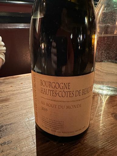 Pierre-Yves Colin-Morey Bourgogne Hautes Cotes de Beaune Au Bout du Monde