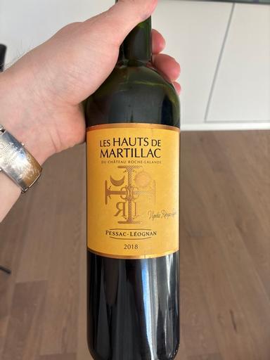 Les Hauts de Martillac Rouge Chateau Roche-Lalande Pessac-Leognan