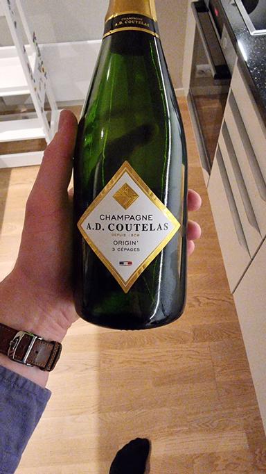 A. D. Coutelas Origin Brut Champagne