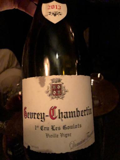 Domaine Fourrier Gevrey-Chambertin Premier Cru Les Goulots