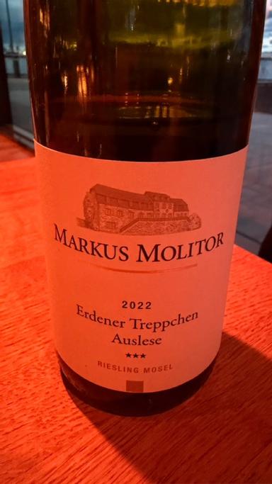 Markus Molitor Erdener Treppchen Riesling Auslese 3* Mosel