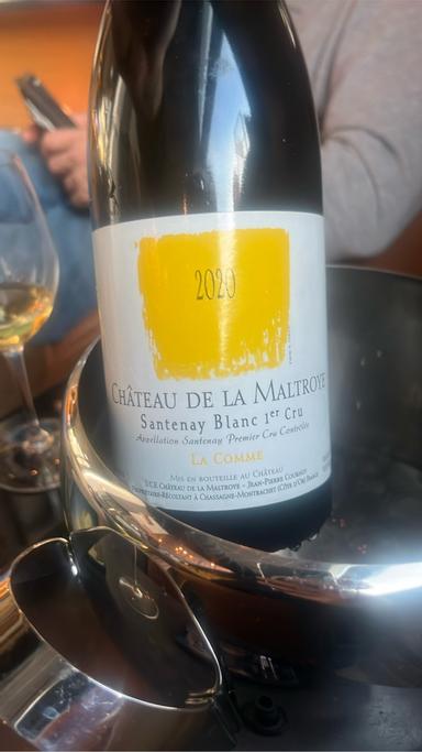 Chateau de la Maltroye Santenay Premier Cru La Comme Blanc