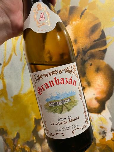 Granbazan Etiqueta Ambar Albarino Rias Baixas